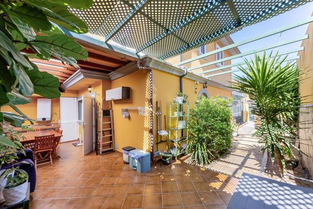 Covered patio