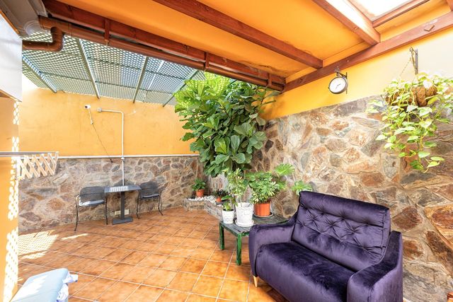 Patio seating area